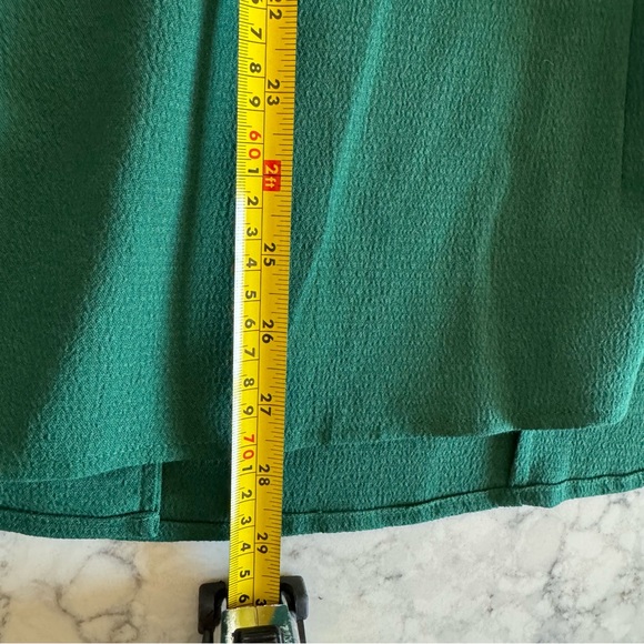 CJ Banks women’s‎ size 2X long sleeve snap down green blouse - Picture 7 of 7